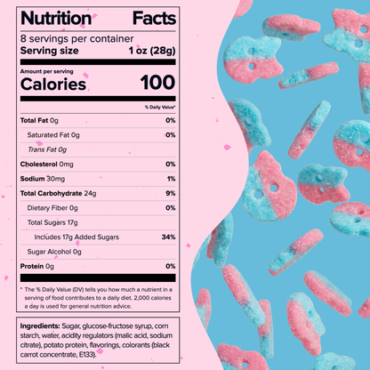 Bubs Dizzy Bubblegum Skulls, 2 x 8 oz