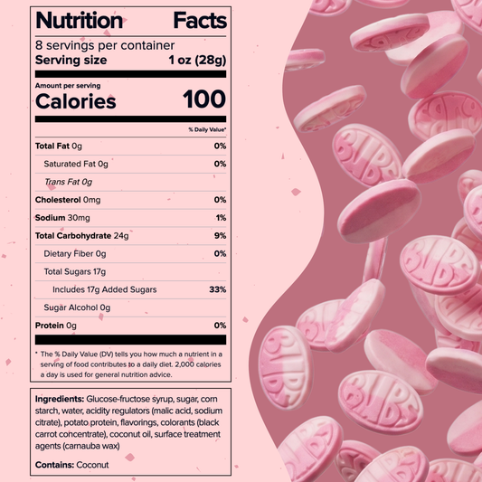 Bubs Wild Berry Pomegranate Ovals, 2 x 8 oz